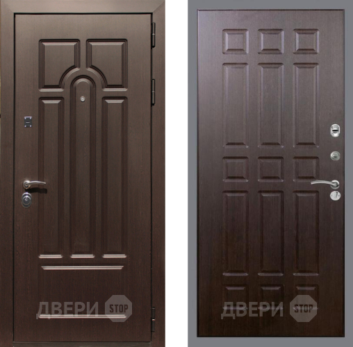 Входная металлическая Дверь Рекс (REX) Эврика FL-33 Венге в Котельниках