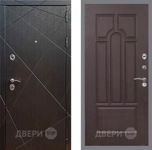 Входная металлическая Дверь Рекс (REX) 13 Венге FL-58 Венге в Котельниках