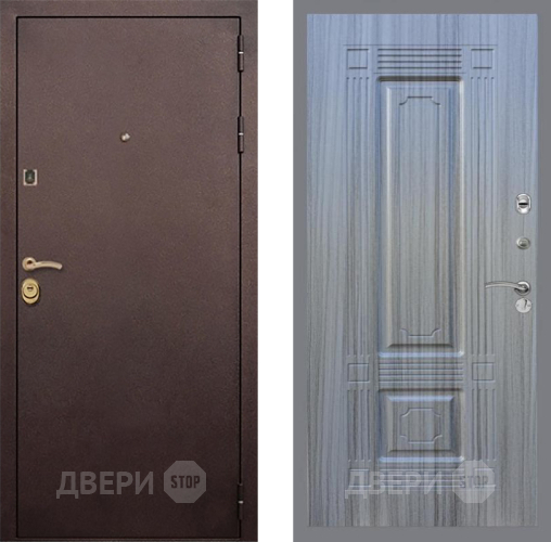 Входная металлическая Дверь Рекс (REX) Лайт 3К FL-2 Сандал грей в Котельниках