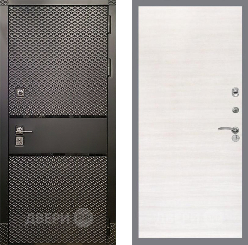 Входная металлическая Дверь Рекс (REX) 15 Черный Кварц GL Акация в Котельниках