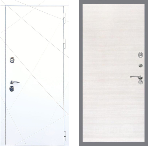 Входная металлическая Дверь Рекс (REX) 13 Силк Сноу GL Акация в Котельниках