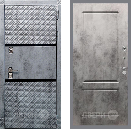 Дверь Рекс (REX) 15 Бетон Темный FL-117 Бетон темный в Котельниках