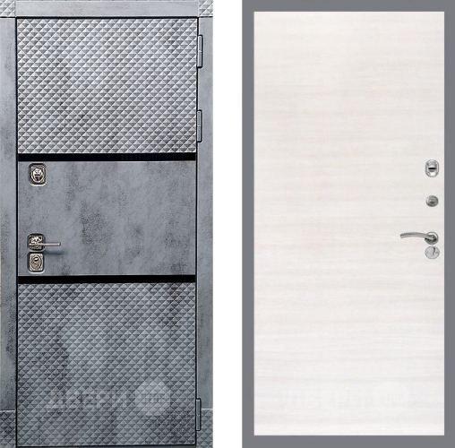 Входная металлическая Дверь Рекс (REX) 15 Бетон Темный GL Акация в Котельниках