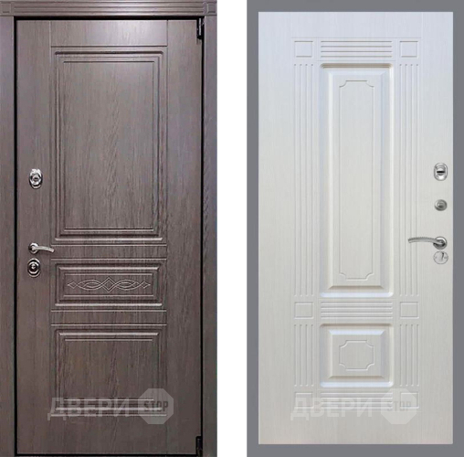 Входная металлическая Дверь Рекс (REX) Премиум-S FL-2 Лиственница беж в Котельниках