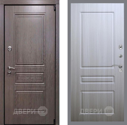 Входная металлическая Дверь Рекс (REX) Премиум-S FL-243 Сандал белый в Котельниках