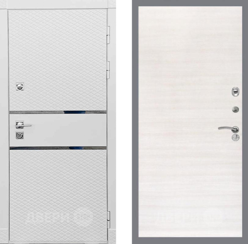Входная металлическая Дверь Рекс (REX) 15 Силк Сноу GL Акация в Котельниках
