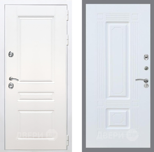 Дверь Рекс (REX) Премиум-н Силк Сноу FL-2 Силк Сноу в Котельниках