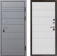 Входная металлическая Дверь Престиж Линия Грэй Line Белый в Котельниках
