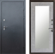 Дверь Престиж TERMO с терморазрывом Снегирь Серебро Зеркало пастораль Бетон светлый