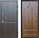 Входная металлическая Дверь Престиж TERMO с терморазрывом Горизонт Венге Арка Дуб в Котельниках