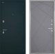 Входная металлическая Дверь Интекрон (INTECRON) Греция Лучи-М Графит софт в Котельниках