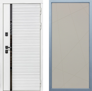 Дверь Дива МХ-45 Белая STR Д-11 Шампань