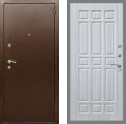 Дверь Рекс (REX) 1А Медный Антик FL-33 Сандал белый